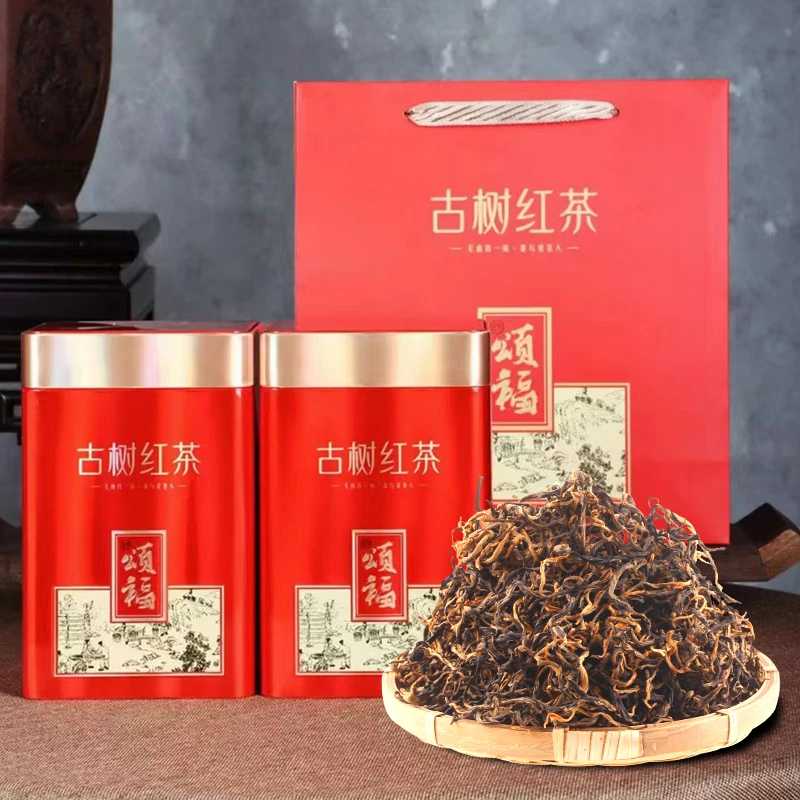 2024年新茶 金丝红 250g  浓香型凤庆古树茶叶特级滇红茶袋装茶香