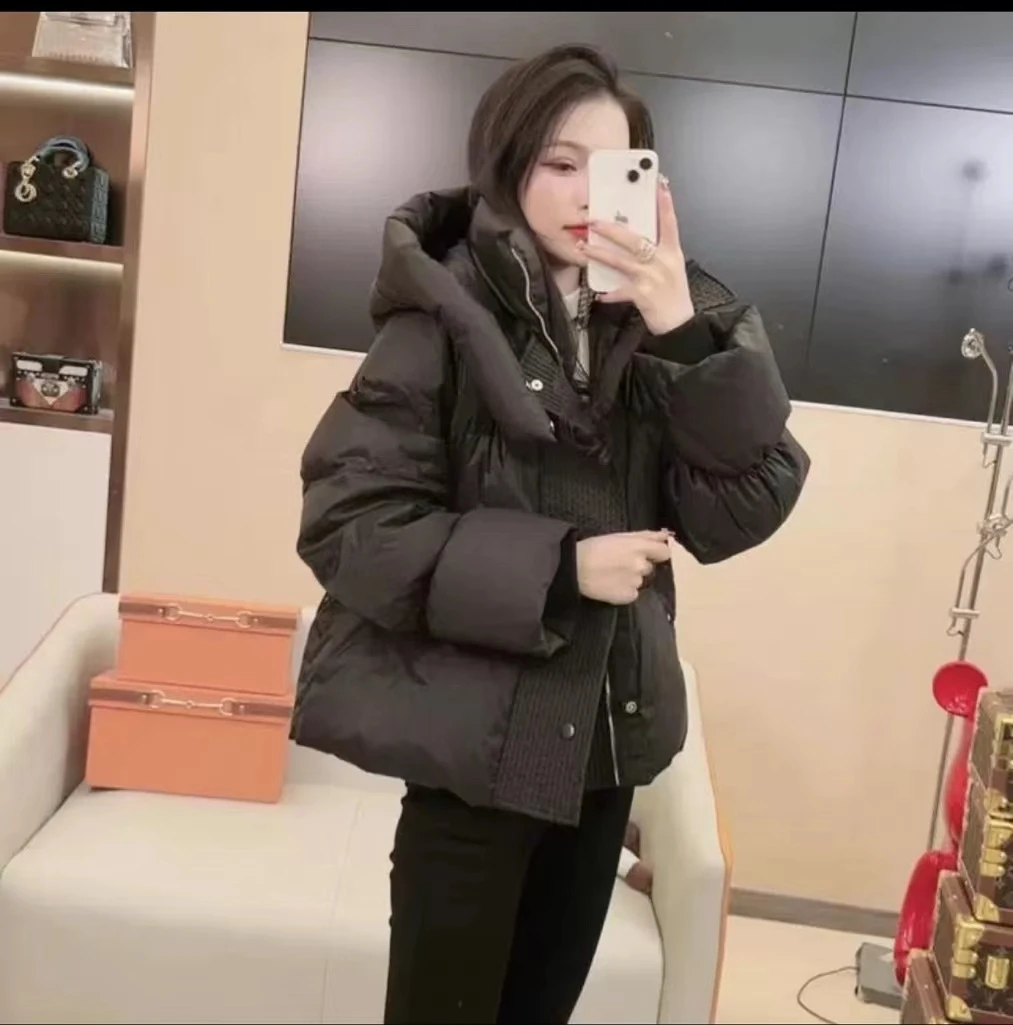 【小云总专属】羽绒服女休闲面包服小个子加厚90白鸭绒外套红人上新