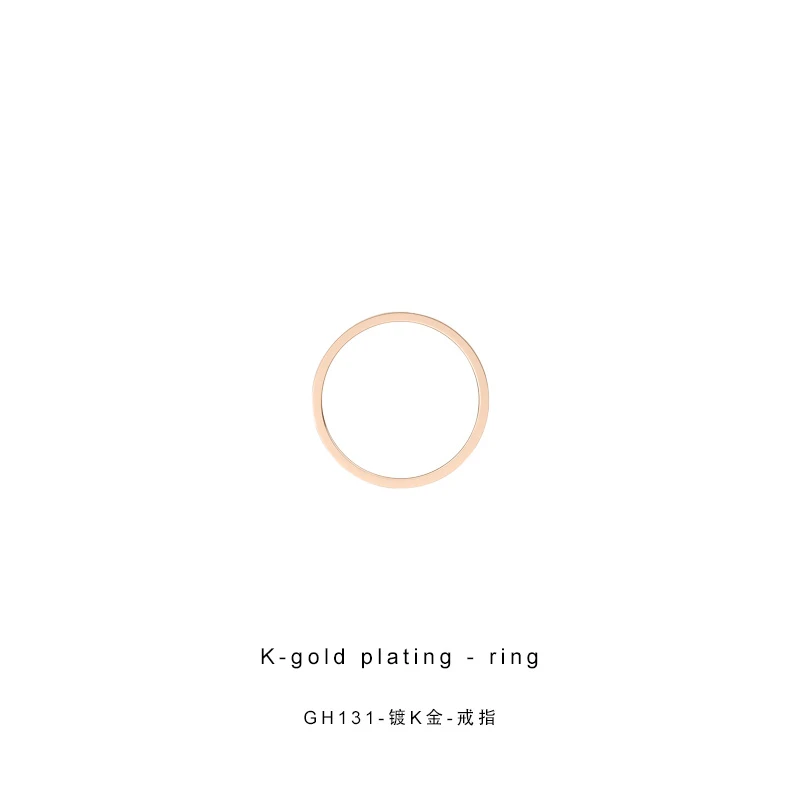 CNC精工戒指 卡戒指精致百搭戒指GH131