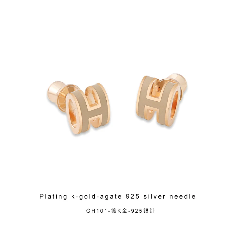 CNC精工耳钉 精致百搭高级感耳钉GH101