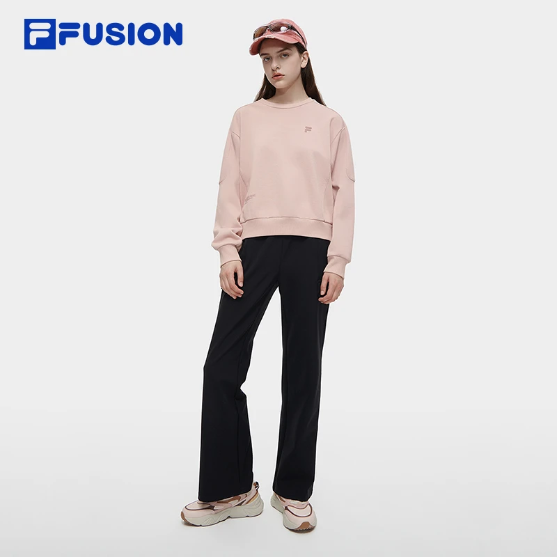 梭织长裤FILA FUSION斐乐潮流时尚宽松运动休闲优质T11W341801