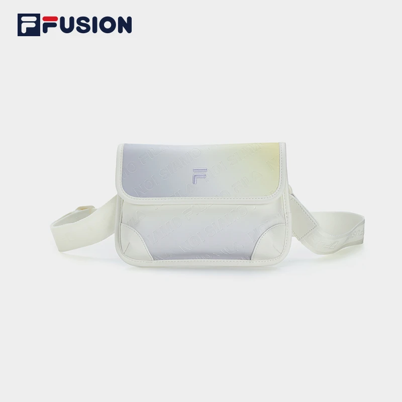 FILA FUSION斐乐单肩斜挎包时尚潮流潮牌大气字母小包 T13U323121