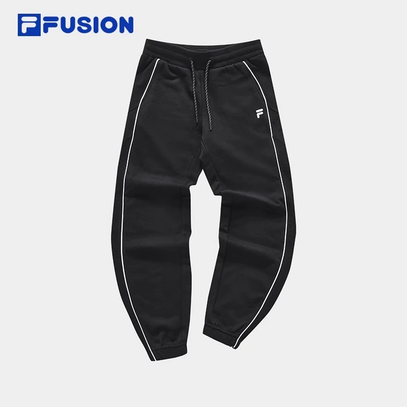 FILA FUSION斐乐针织长裤女冬潮流 时尚宽松舒适休闲裤T11W341603