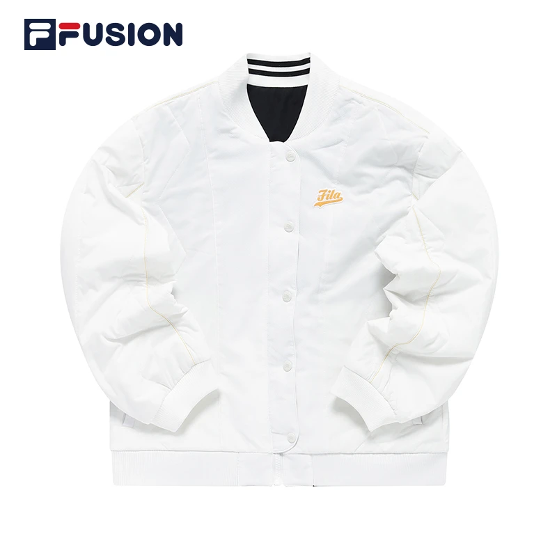 FILA FUSION斐乐男女双面穿运动棉服时尚百搭休闲保暖T11W312904