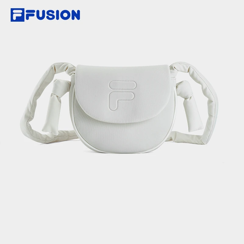 FILA FUSION斐乐单肩斜挎包2023夏季新款时尚字母小包T13W343121