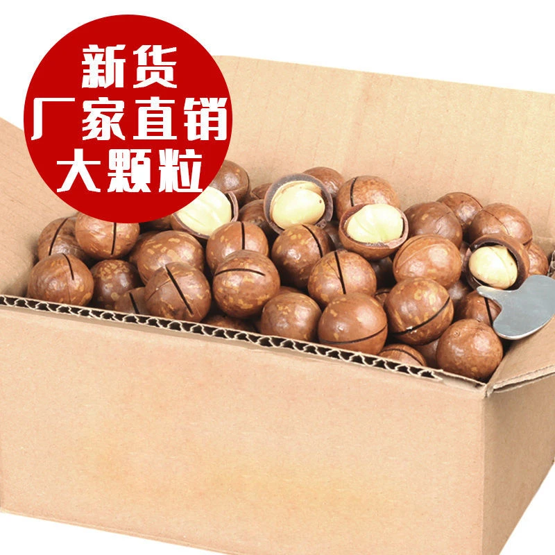 新货夏威夷果奶油味干果仁坚果250g/20g营养罐装精选品质营养罐装
