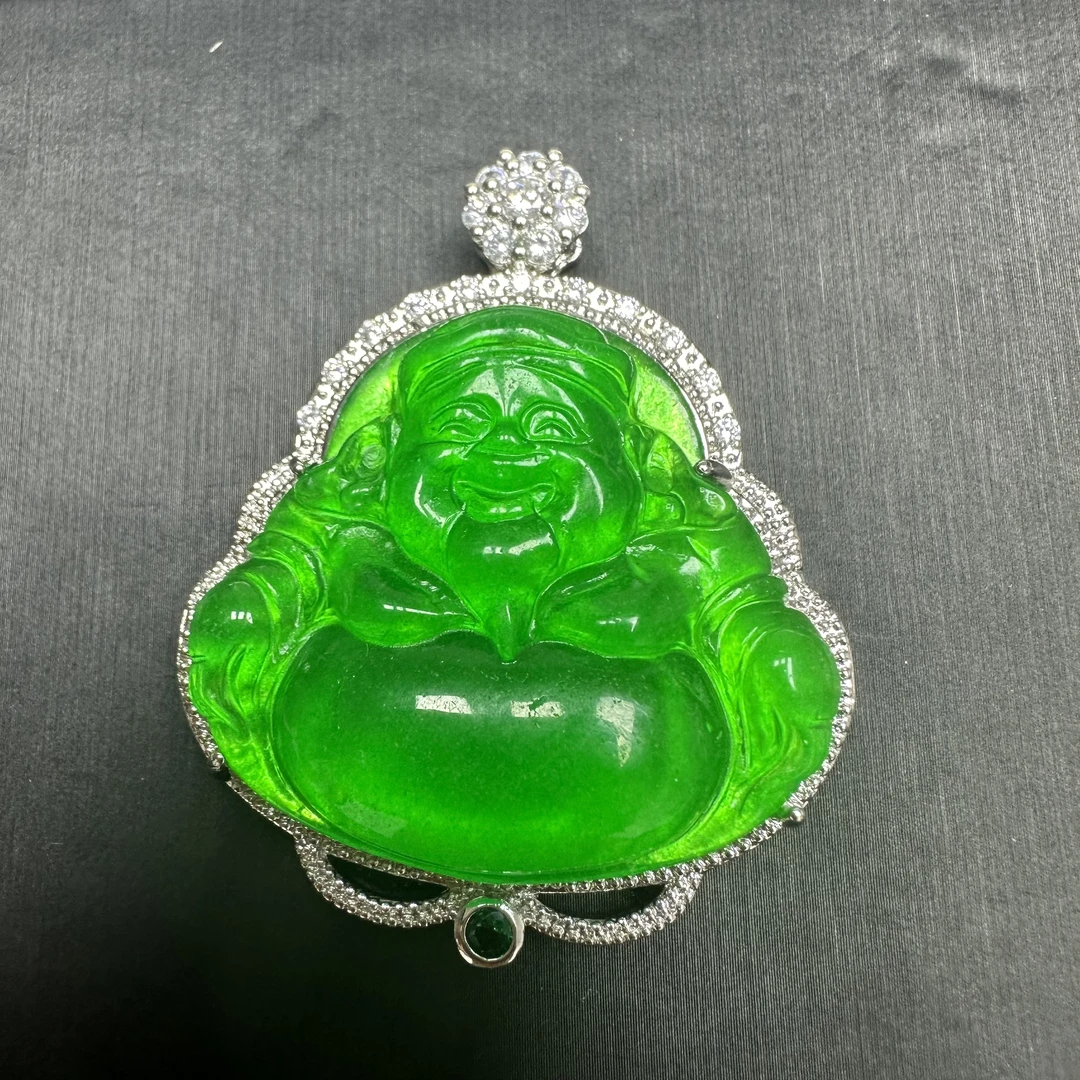 翡翠财财大吊坠（多样发其一）A95