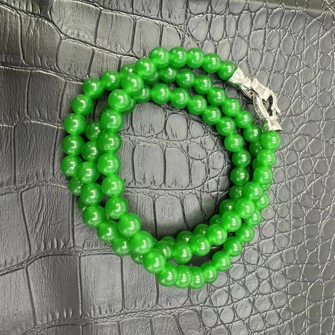 翡翠项链6m左右（多样发其一）A164