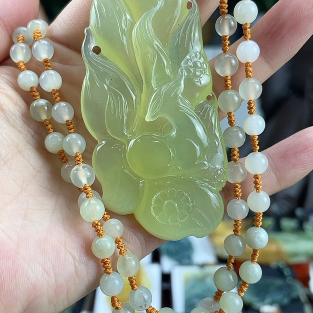 【闪购商品】岫玉颈饰未镶嵌