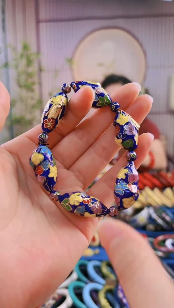 【闪购商品】非遗绝技 景泰蓝兔子手串