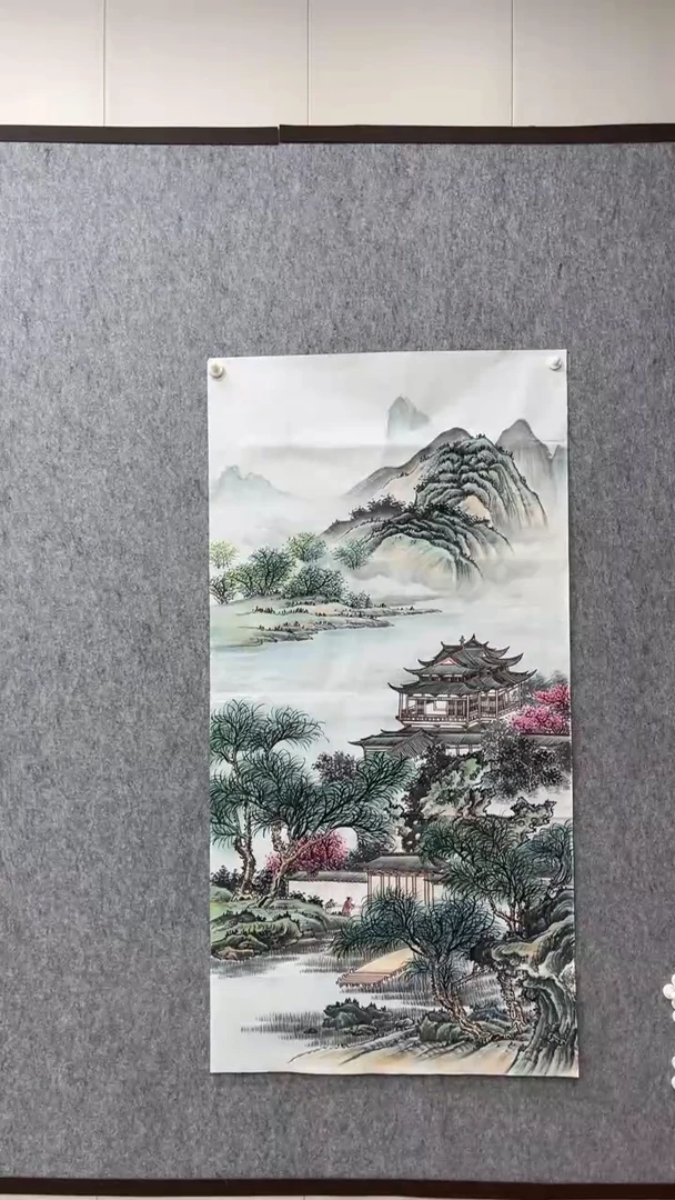 【闪购商品】书法1217朱凤-黄清波-四尺山水