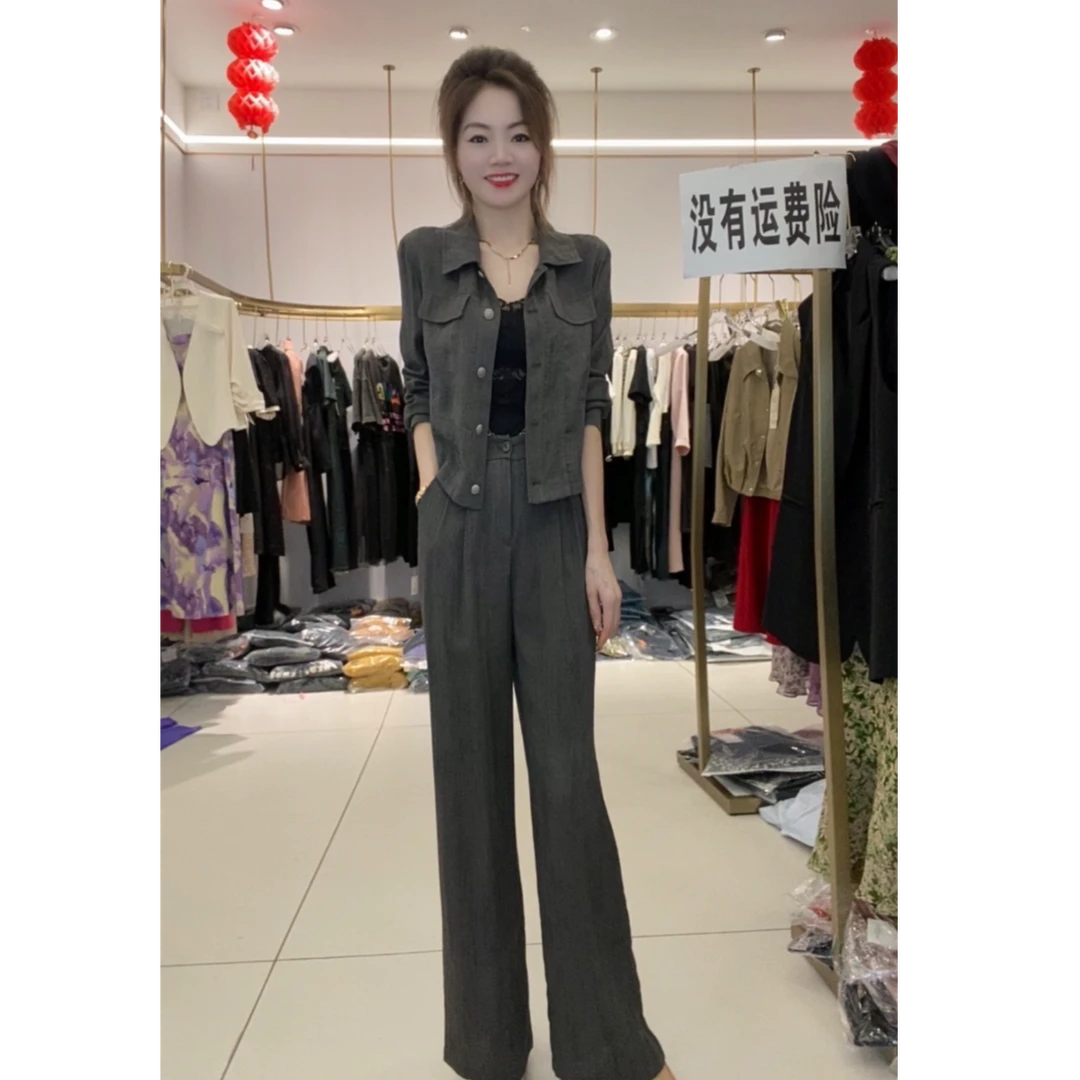 2024秋季新款时尚显瘦套装