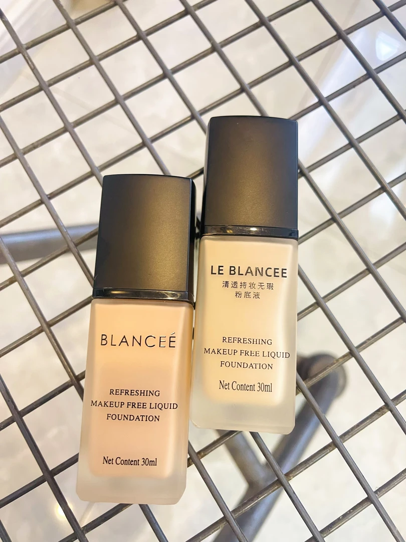 Blancee 持妆粉底液遮瑕不脱妆柔焦修颜透气防水正品持久无瑕清透