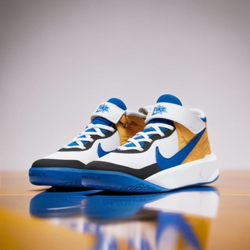 Nike耐克(35.5-40码)男童大童篮球鞋中高帮护踝防滑运动童鞋耐磨