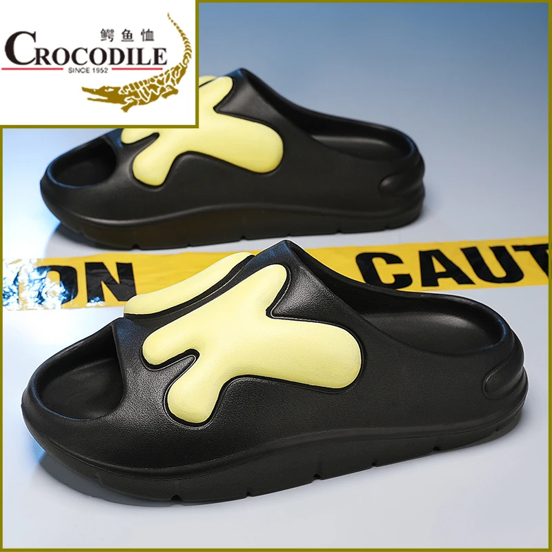 一字拖男款2024夏季新款男士防滑防臭透气轻软底耐磨户外拖鞋