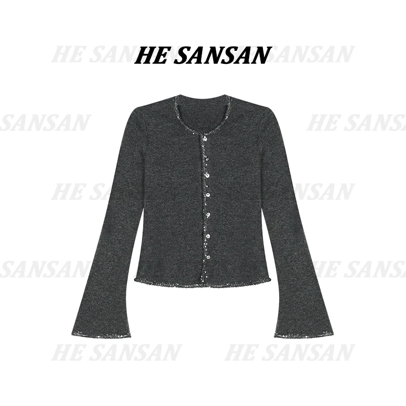 【SANSAN】气质百搭长袖设计款开衫外套DY-1529