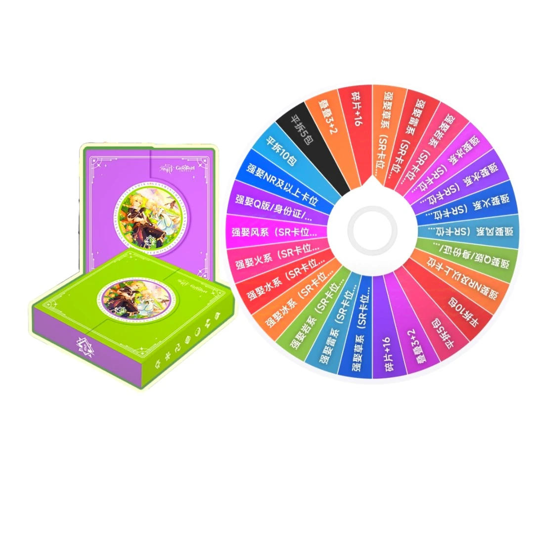 元气卡【大转盘】国版二创 元气卡第三弹  收藏盲盒 （默认代拆）K