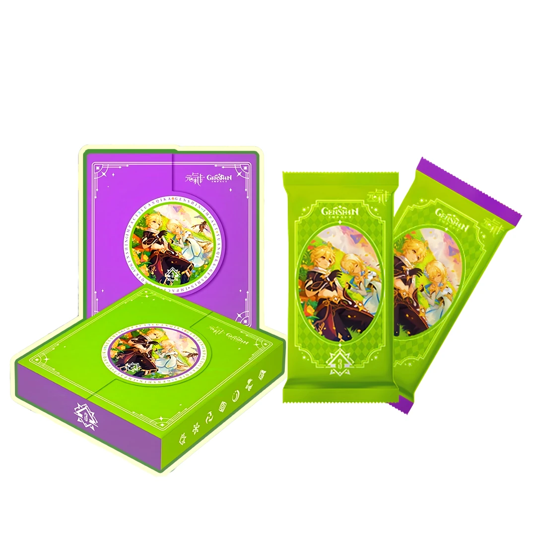 【元气3+2】国版二创 元气卡神之眼第三弹  收藏盲盒 （默认代拆）K