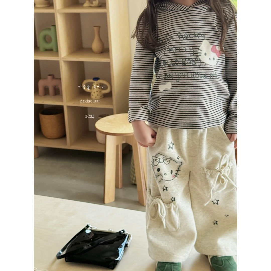 【大小卷】儿童可爱长耳朵连帽卡通卫衣-91071