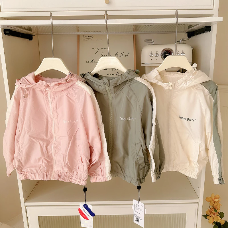 夏季儿童撞色防晒衣-TD0058女童