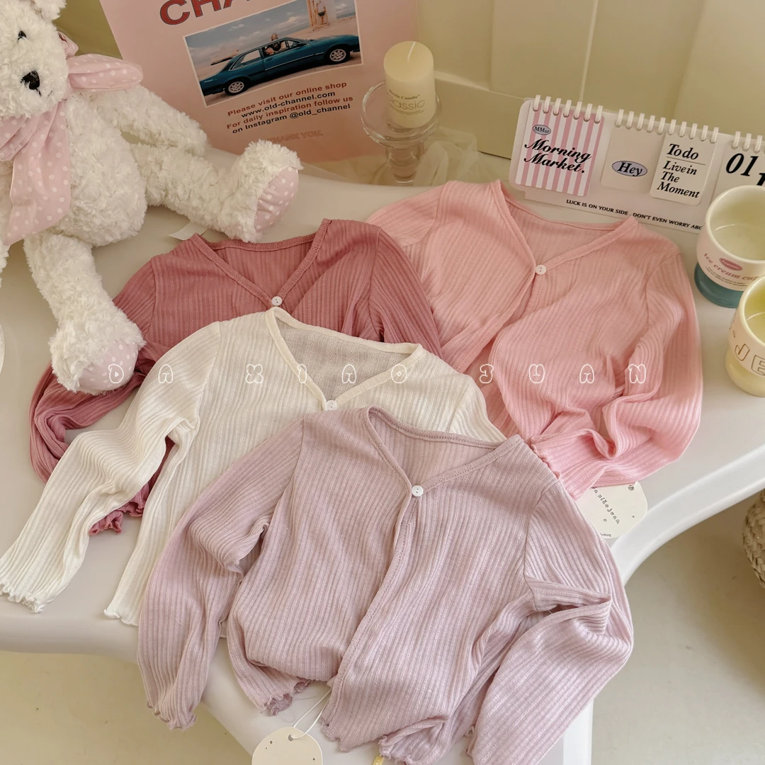 【大小卷】夏季女童百搭针织衫-39017