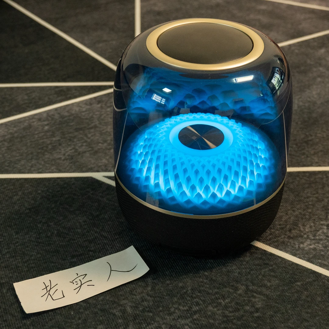 重低音音响华强北LP90蓝牙音响透明哈曼琉璃4水桶音箱水晶低音炮