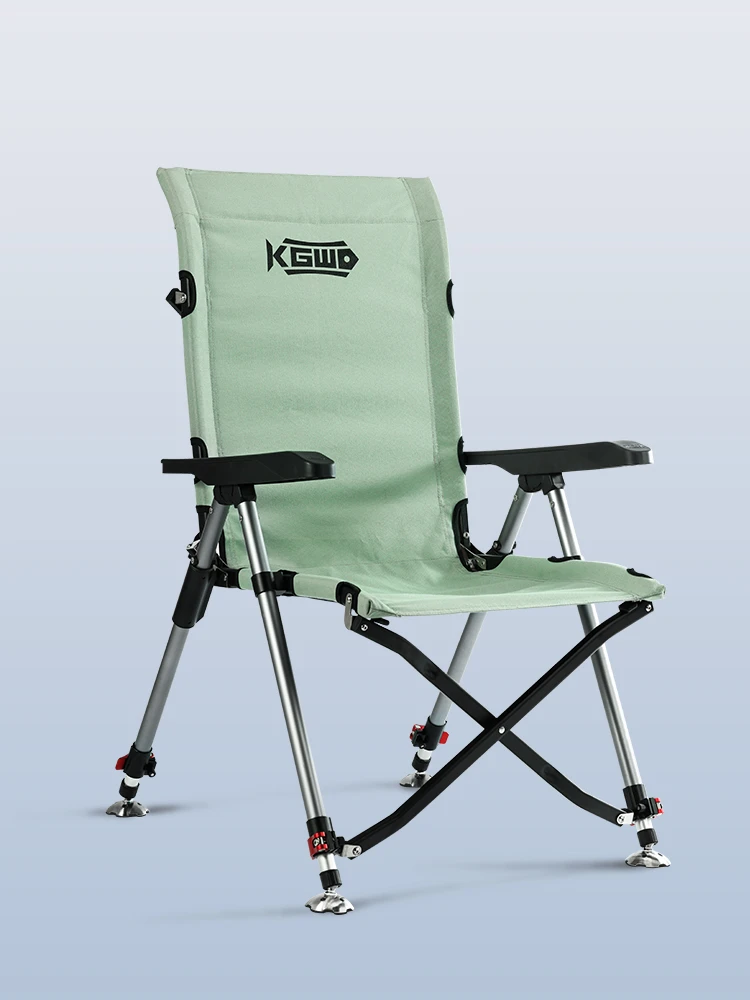 空钩悟道全折叠大钓椅 户外全地形新款便携钓鱼椅可躺式欧式钓凳