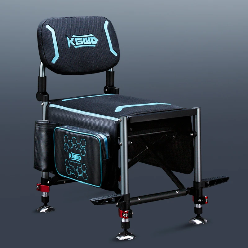 空钩悟道2022新款骑士钓鱼椅 全地形超轻便携钓鱼凳多功能折叠椅