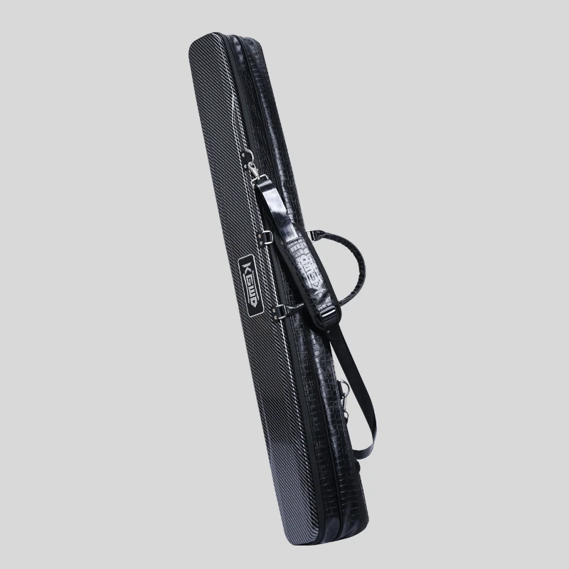 空钩悟道多功能双层竿包 大容量防水手提杆包轻便收纳硬壳渔具包