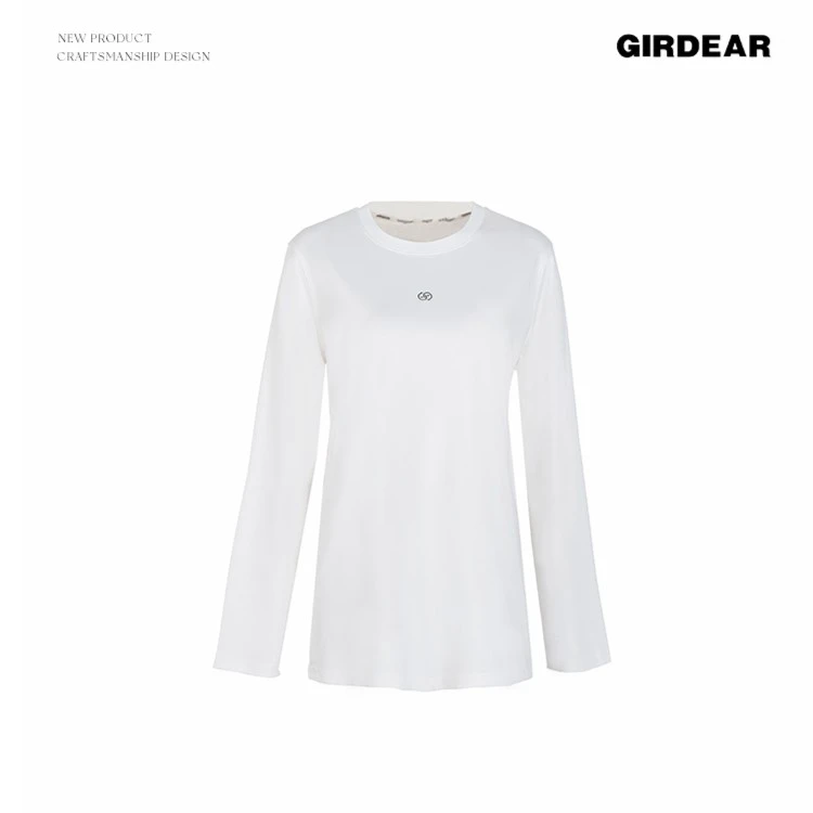 GIRDEAR/哥弟品质女装经典简约时髦百搭休闲短袖T恤1300866女上衣