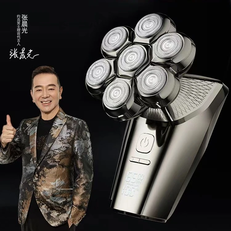 约克七头光头神器剃光头专用自刮剃头发理发器电动智能剃头刀男士
