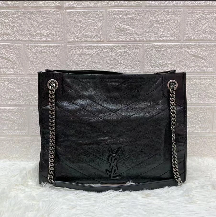 95新 YSL/圣罗兰 YSL 黑色单肩包/zs10303