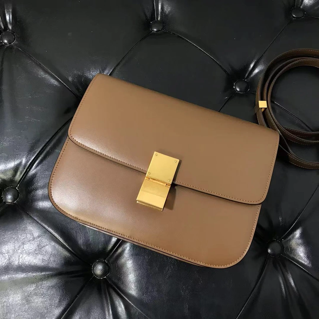 Celine/思琳 单肩包 焦糖色box mx6713/2411
