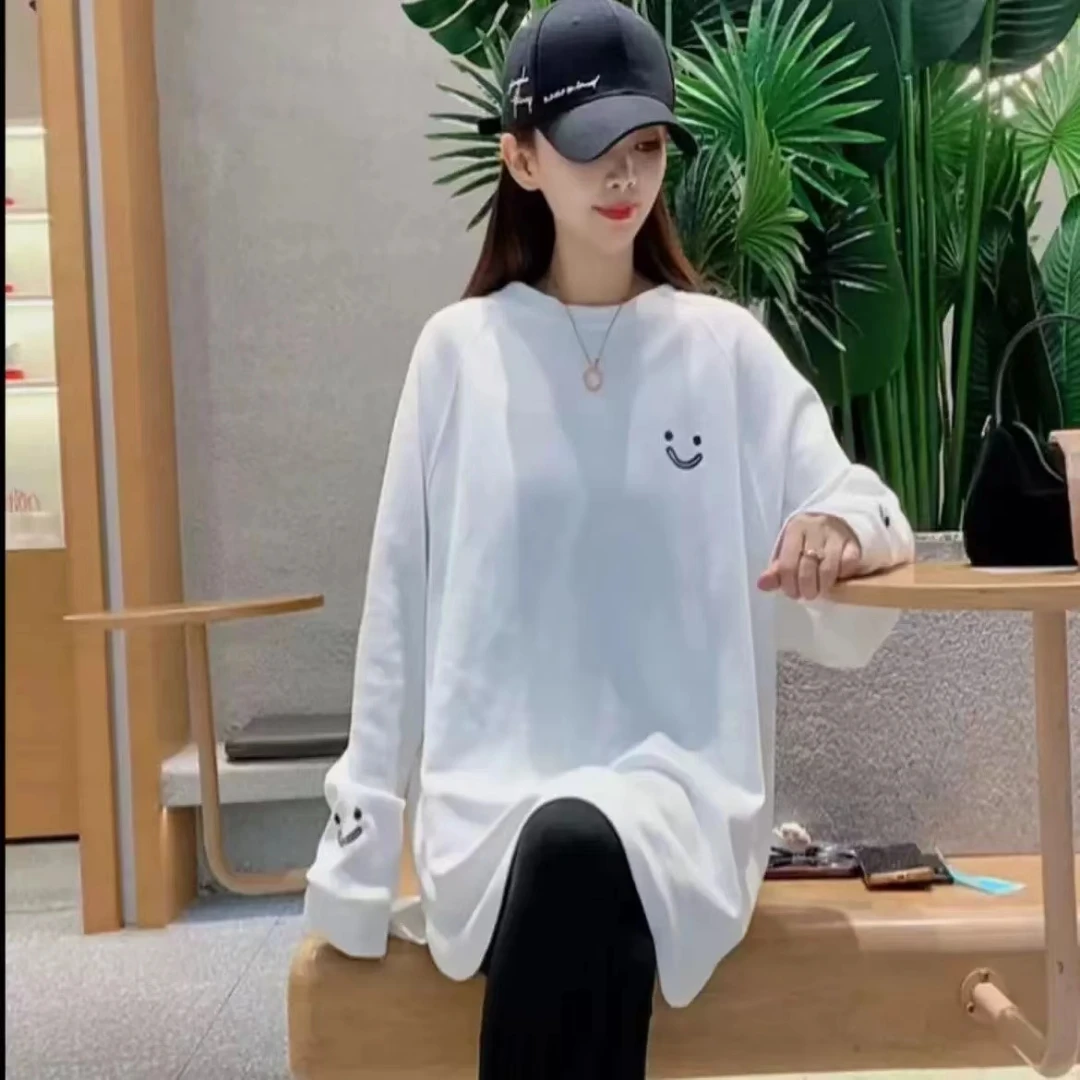 大码女装搭芭比裤打底裤刺绣德绒大版T130-240斤