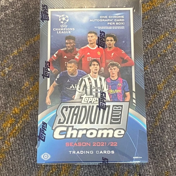 【代拆】2021-22 topps chrome hobby欧冠 竞技场 球星卡盲盒