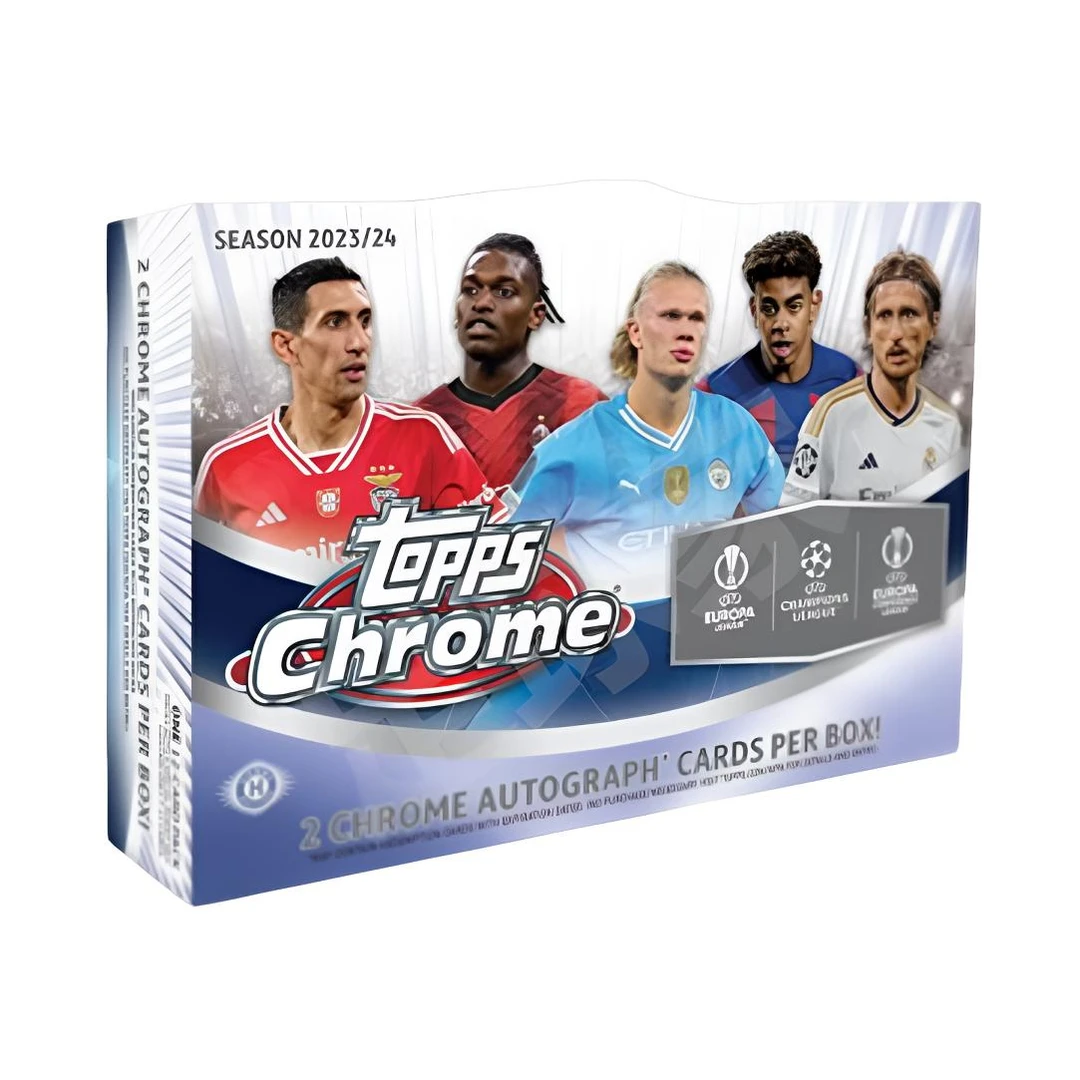 【代拆】23/24 Topps Chrome 欧战 delight 直供盒 球星卡盲盒