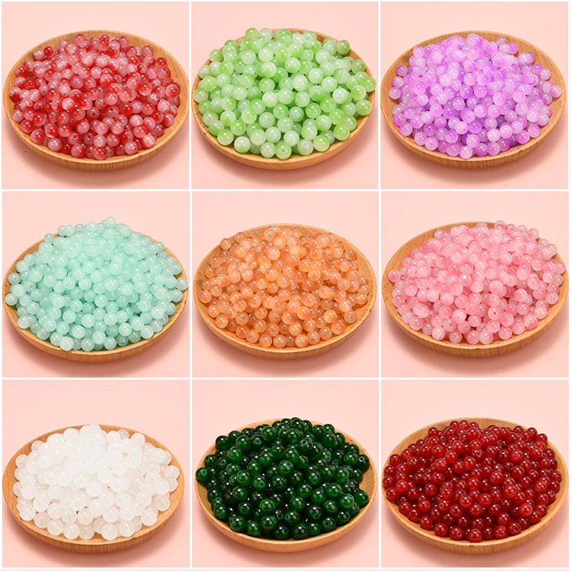 时尚自制手工串珠diy手链女孩穿珠子水晶颜色专属儿童节礼物品质