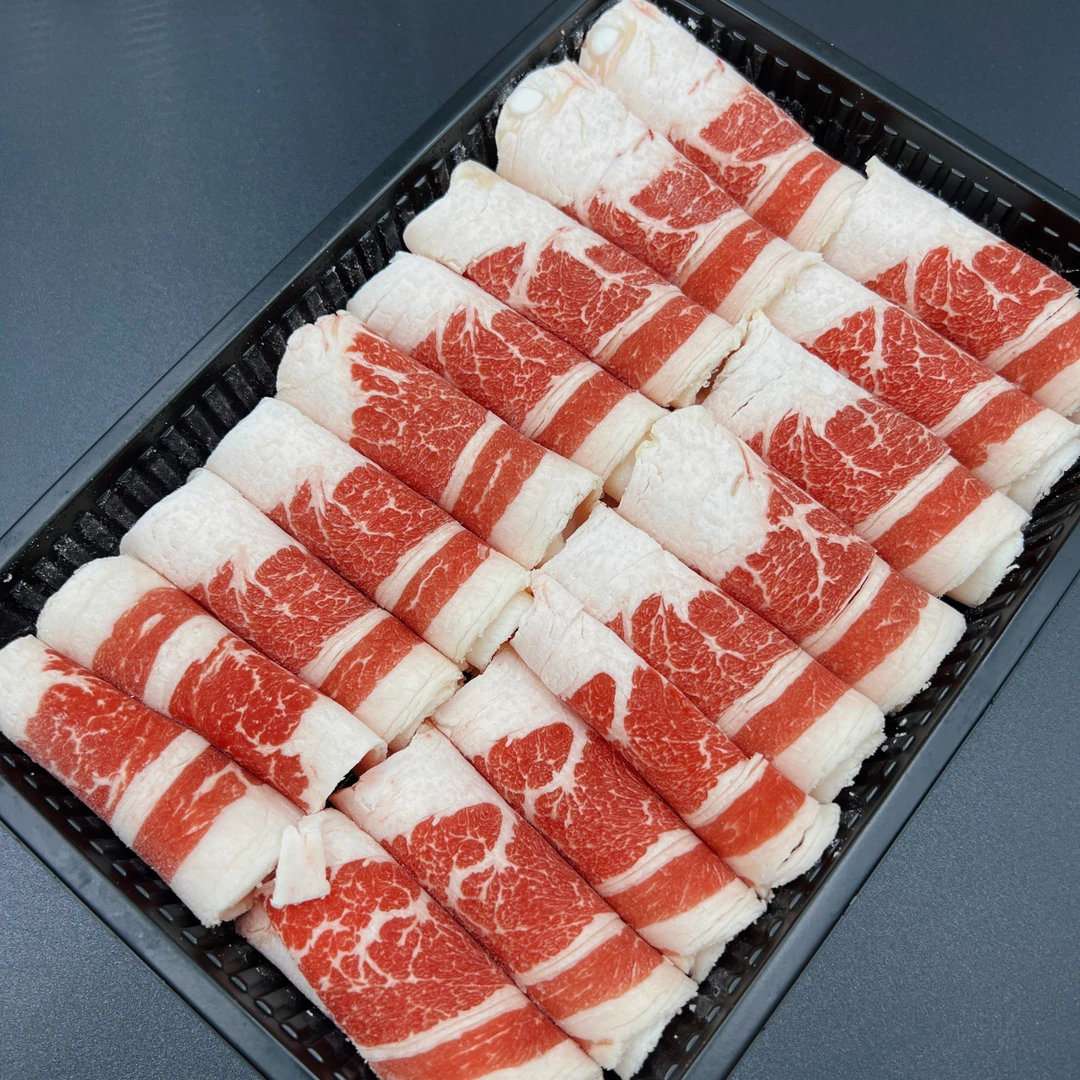 原切牛排澳洲黑安格斯后胸肥牛卷 6盒3斤 进口原切冷冻保存食用