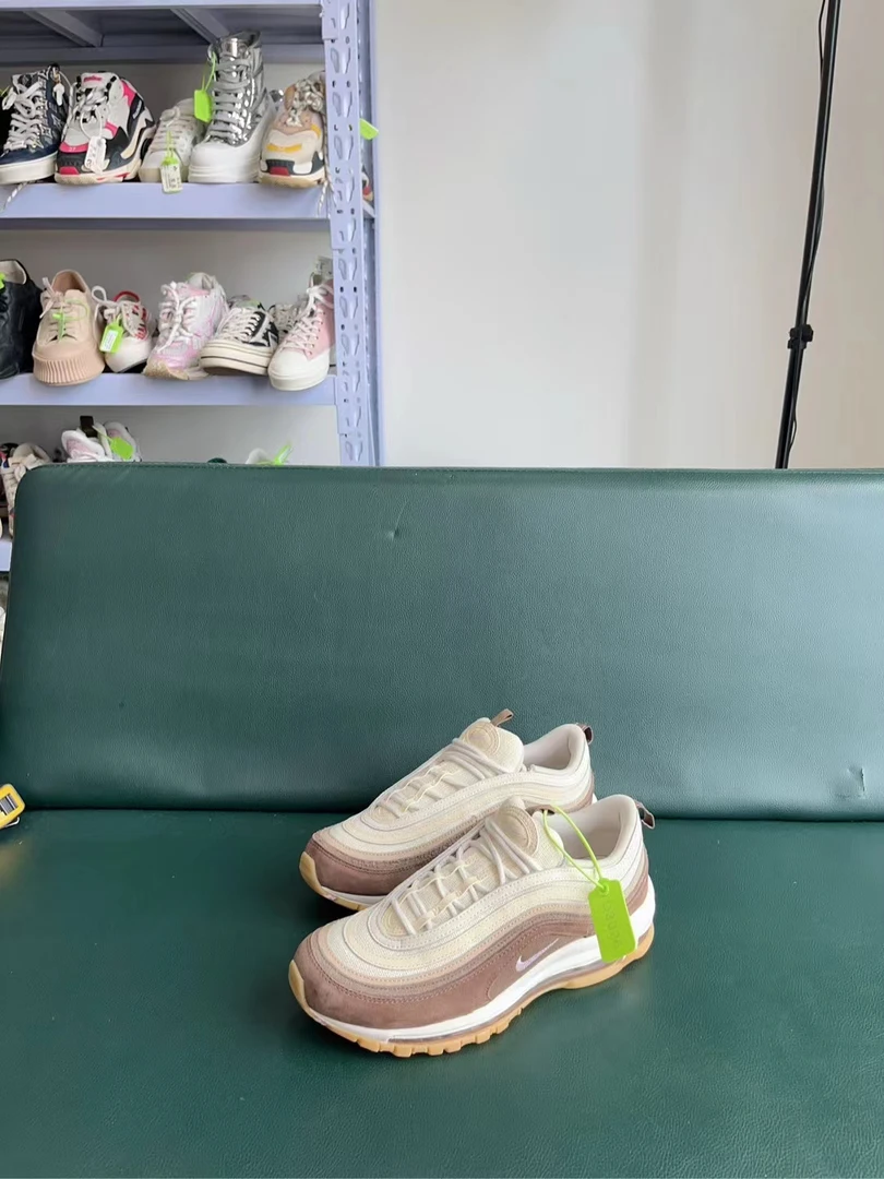 捡漏 球鞋 全新/air max97白棕/41码/无盒#d3026