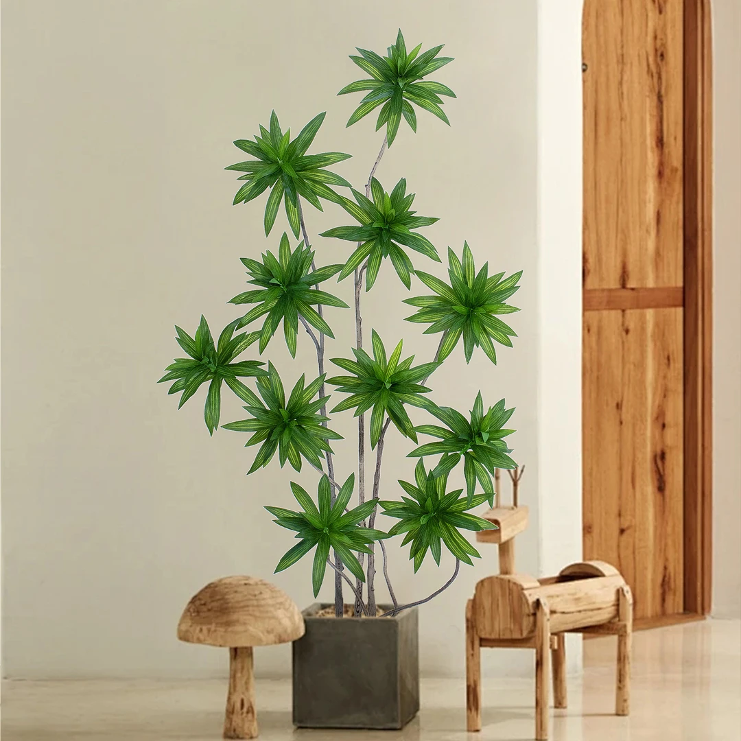 风格仿真绿植客厅室内落地摆件高端轻奢仿生植物造景盆栽假绿植
