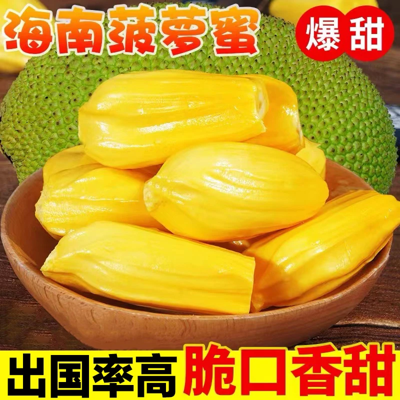 海南黄肉菠萝蜜新鲜水果当季水果15-40斤整个发货包邮香甜食用
