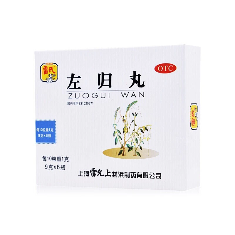 雷氏 左归丸 9g*6瓶 滋肾补阴