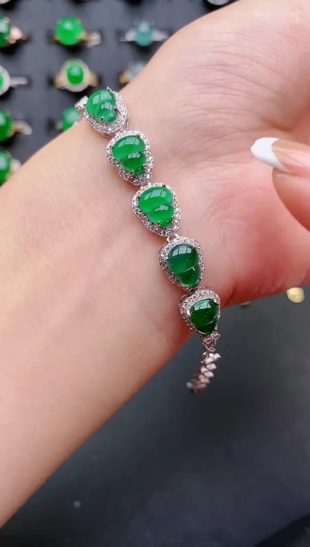 【闪购商品】翡翠戒指银S925镶嵌1111111111