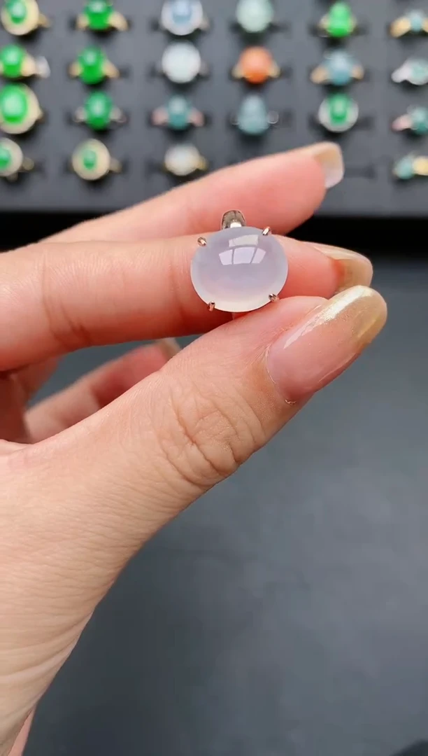 【闪购商品】翡翠戒指银S925镶嵌111111111