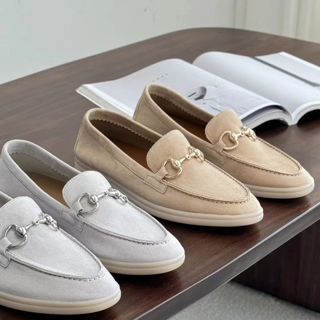 舒适时尚百搭女士乐福鞋EK00518