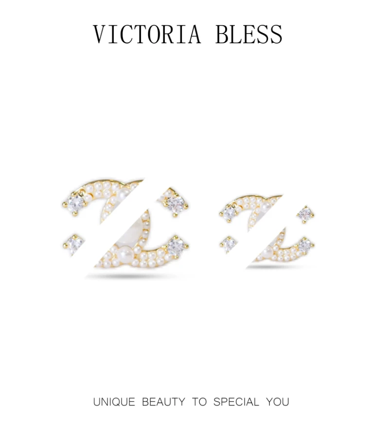 铜合金耳饰 5180~百搭个性气质小众简约耳环