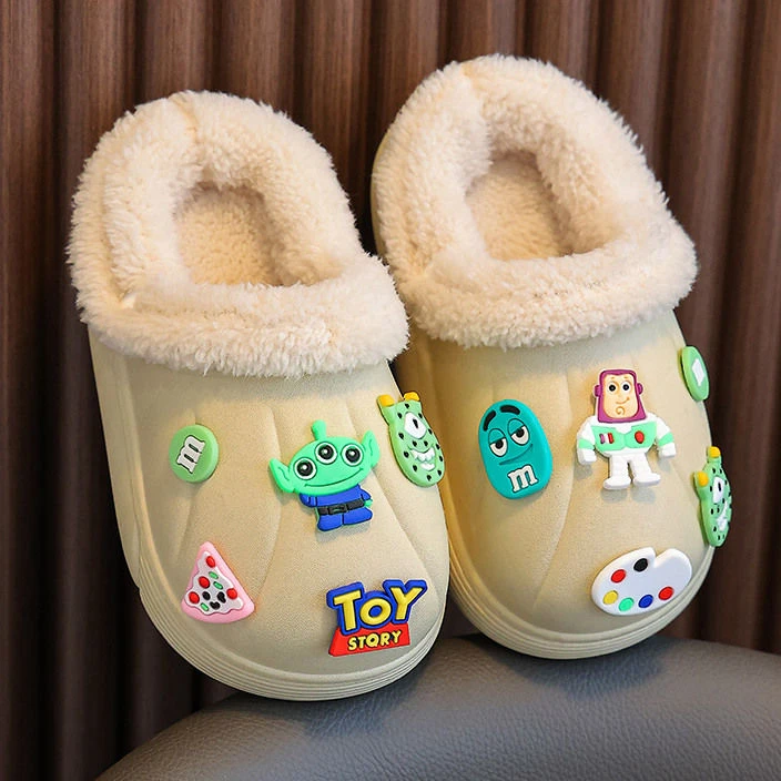 棉拖鞋加绒保暖防滑毛毛拖秋冬季棉套可拆洗棉鞋