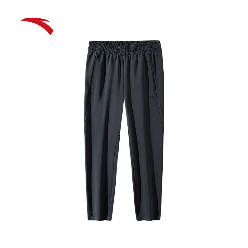 安踏型动裤丨防泼水运动裤男裤磨毛保暖直筒裤跑步长裤152447505N