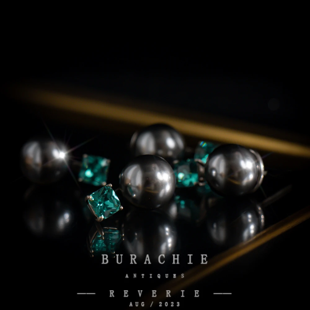 铜合金仿水晶耳饰 【7664】意｜精品店 高级即视感闪烁