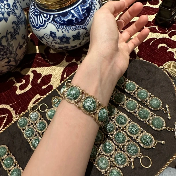 铜合金仿水晶手链 【9636】意｜精品店 高级即视感闪烁